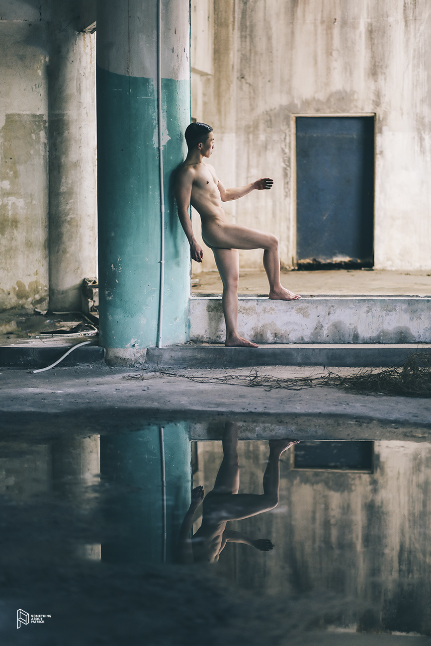 somethingaboutpatrick asianboy asianguy portrait,outdoor,abandoned