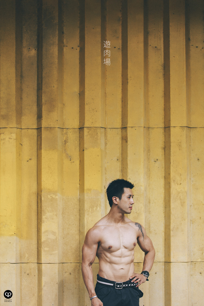 asian male portrait bodybuilding powerlifting gym fitness sixpack