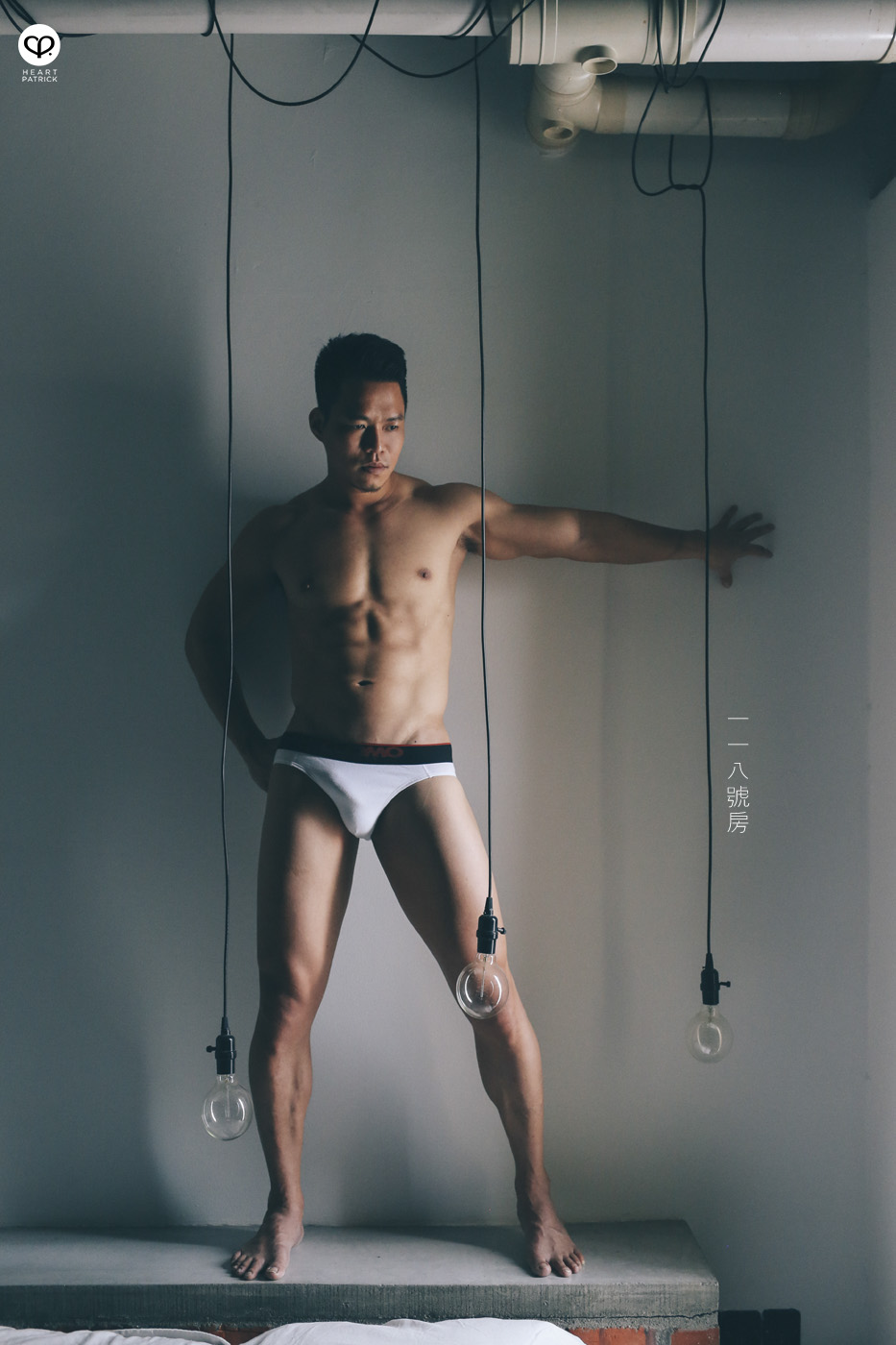 asian hunk dawei edisonbulb industrial interior design