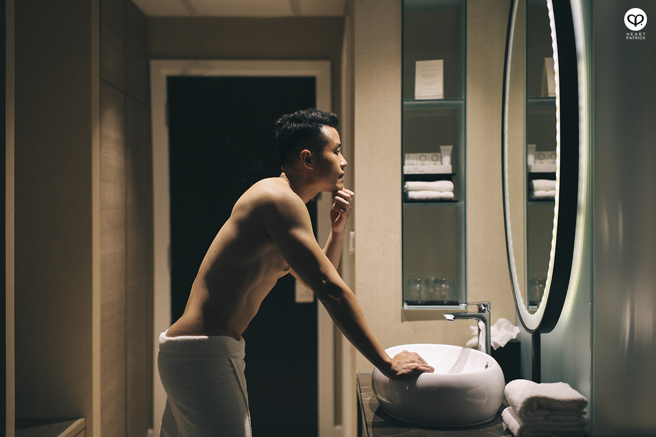 somethingaboutpatrick asianboy asianguy portrait ytl hotel stripe kuala lumpur