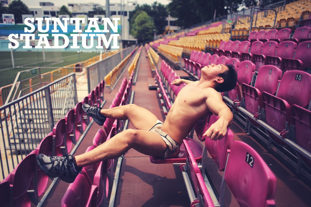 cute sexy asian boy guy portrait swimming trunk