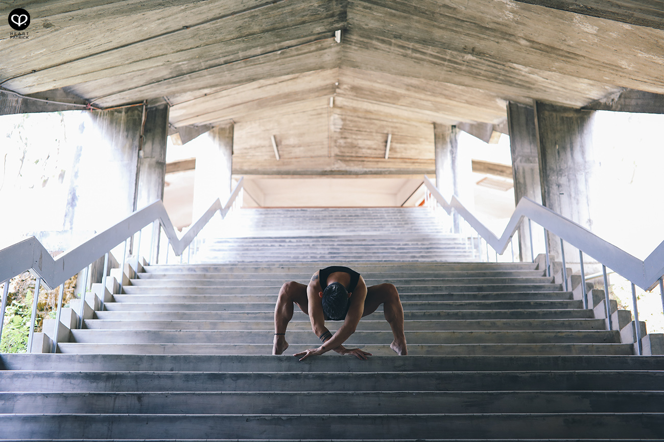 somethingaboutpatrick asianboy asianguy portrait dance spiral staircase
