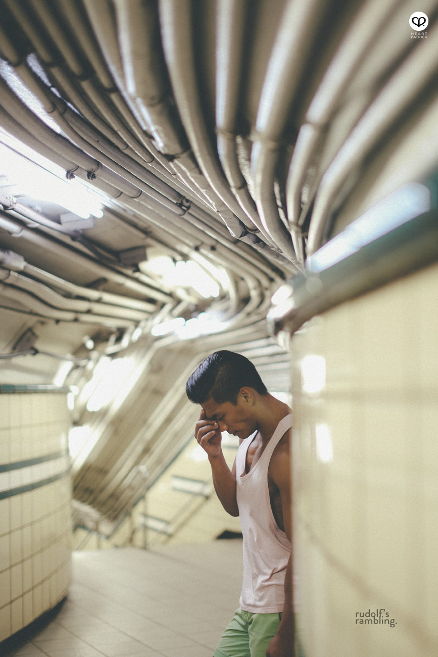 new york male pinoy portrait high line park 9th street path station