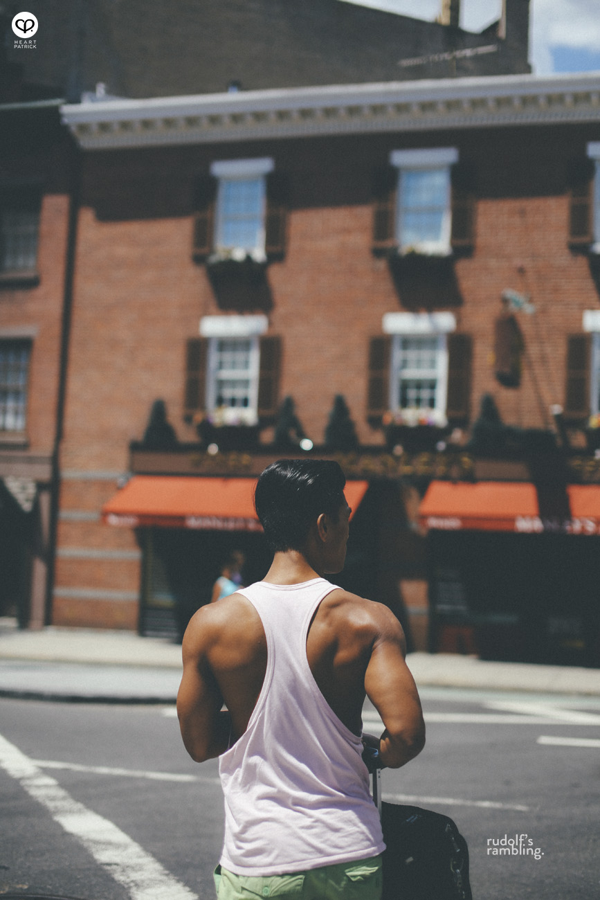 new york male pinoy portrait high line park 9th street path station