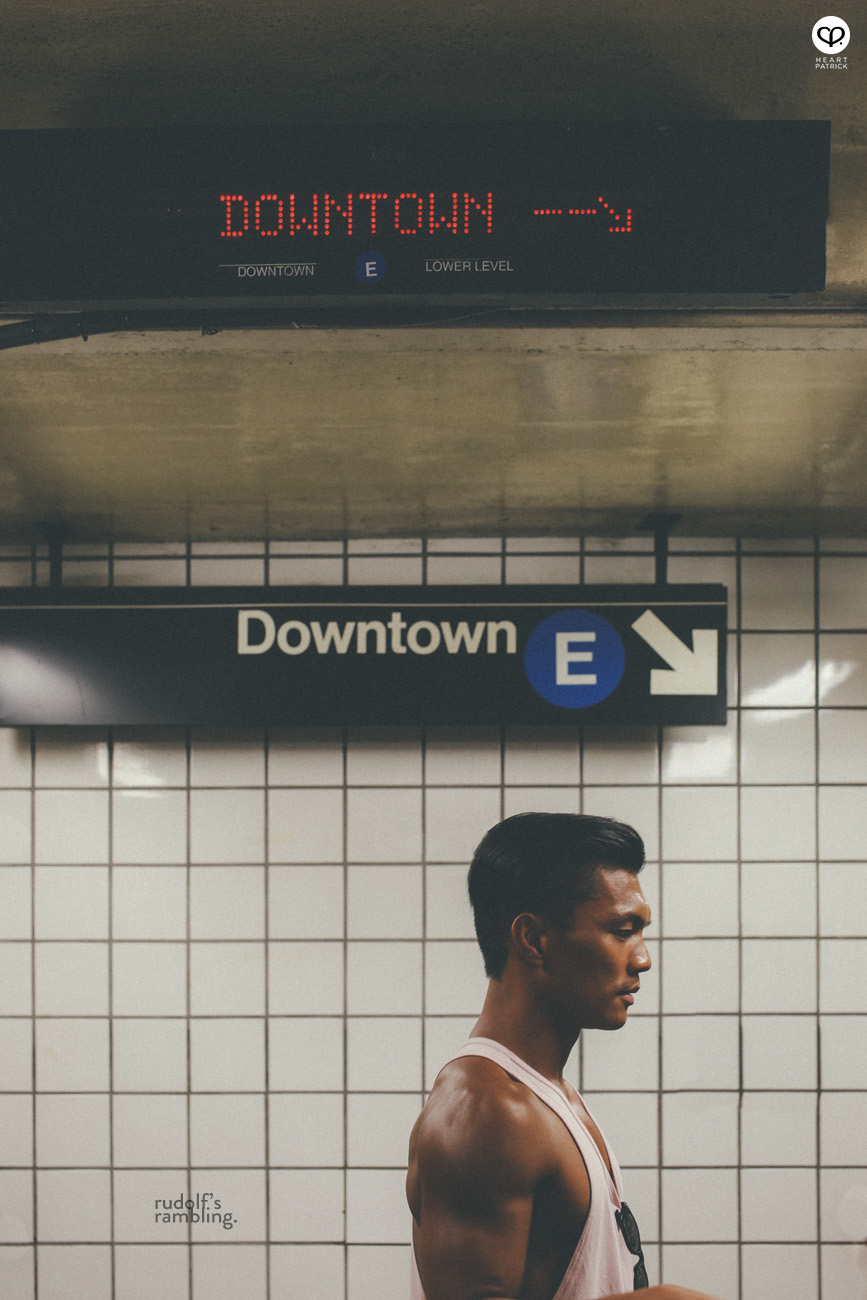 new york male pinoy portrait high line park 9th street path station